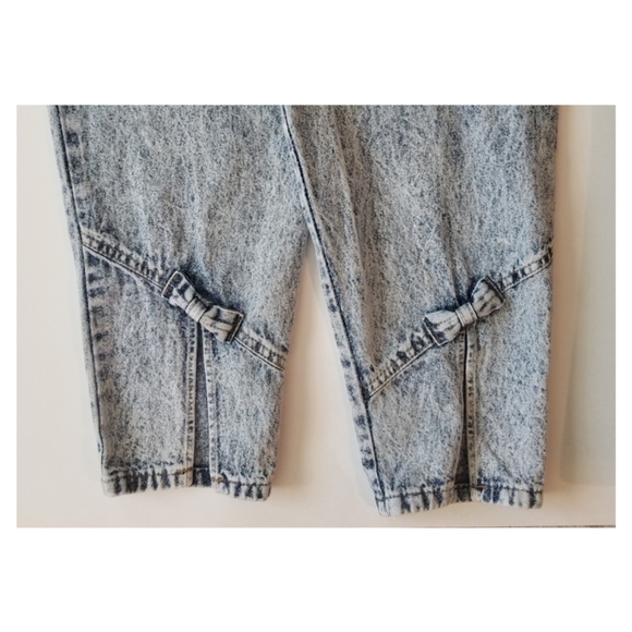 Vintage Funky 80's Highwaisted Mom Denim Pants - Picture 2 of 6